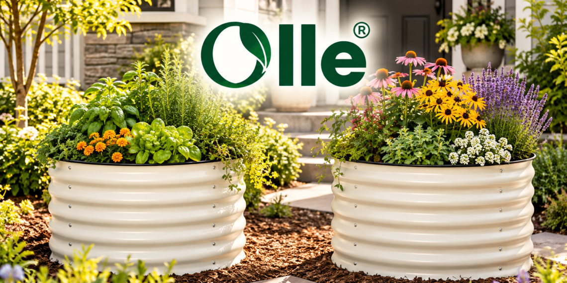 Olle Gardens 17″ Tall 24″ Round Pair Raised Garden Beds Review