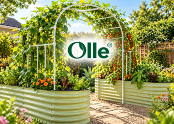 OLLE Garden 95″ High Arch Trellis Review: Heavy-Duty Vertical Garden Arbor