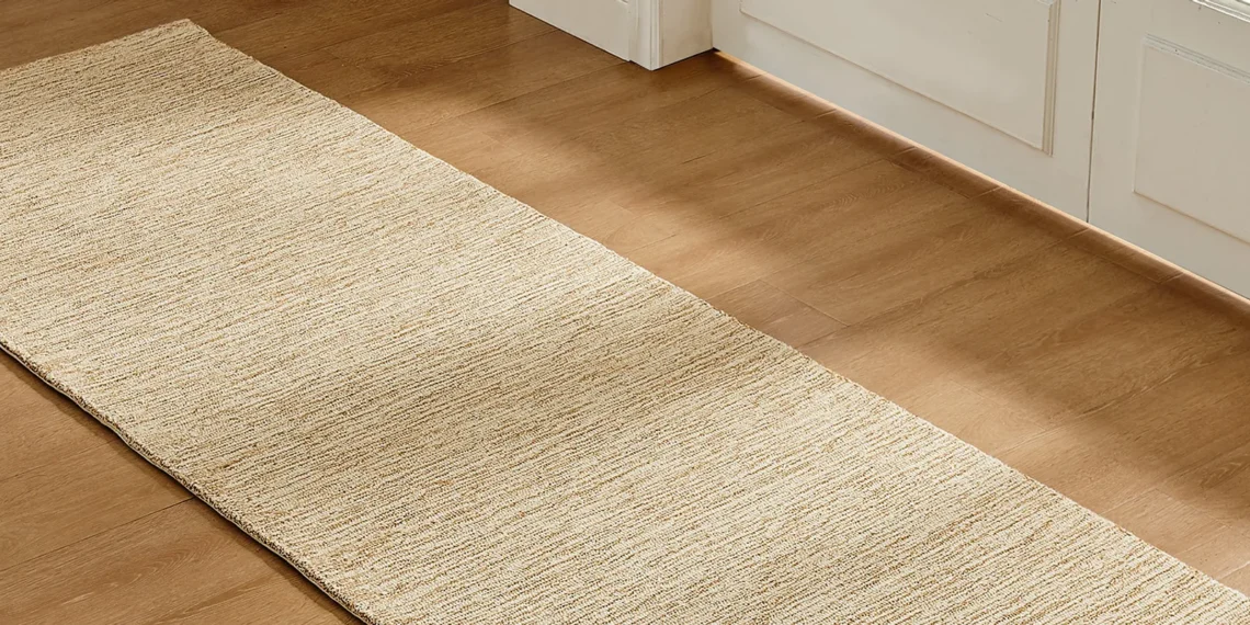 Aurora Hand-Woven Wool Runner Rug Review: Eco-Friendly Neutral Hallway Runner