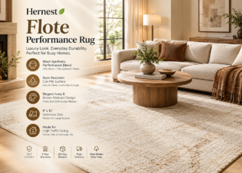 Flote Performance Rug Review: Stain-Resistant Ivory Abstract Area Rug