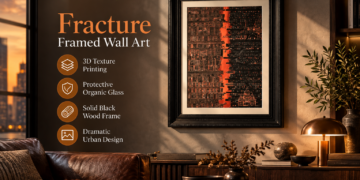 Fracture Framed Wall Art Review: 3D Textured Cityscape Artwork