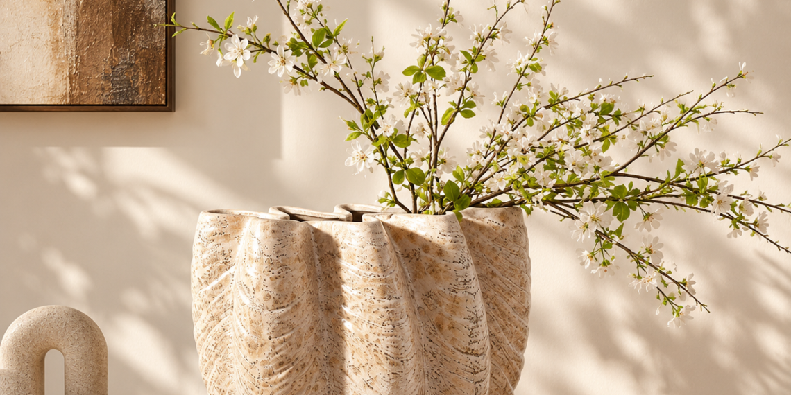 Gigas Ceramic Vase Review: Sculptural Ocean-Inspired Centerpiece