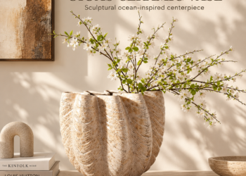 Gigas Ceramic Vase Review: Sculptural Ocean-Inspired Centerpiece